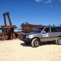 Tour Fraser Island with Cristina and Anthony